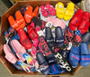 Premium Sandal Assortment Lot of 250 pairs.