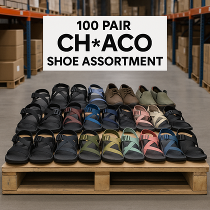 Ch*co Sandal Assortment 100 pairs