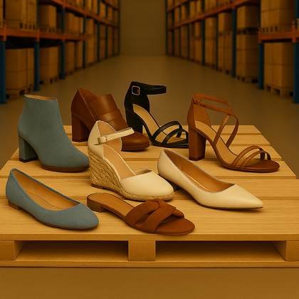 Women Footwear Assortment Lot of 230