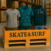 Surf & Skate Clothing Mix Lot of 100 pcs.