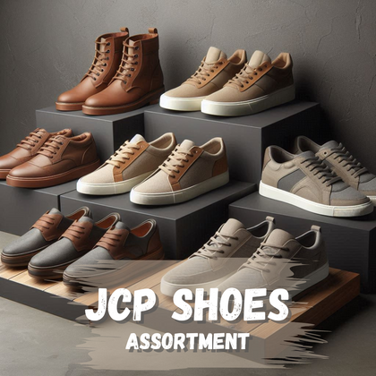 JC P*nney Shoes Mix (Without Box) Lot of 150 Pairs.